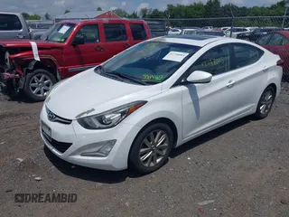 2015 Hyundai Elantra SE with VIN 5NPDH4AE6FH558457, listed as a IAAI auction lot 42738003 with 199,965 mi miles and . Bid and sale history available at DreamBid. Image 2.