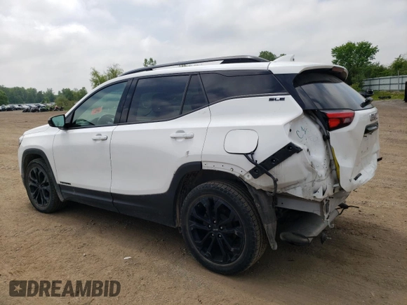 2020 GMC Terrain SLE z VIN 3GKALMEV4LL209390, wystawiony jako Copart lot #59843125 z przebiegiem 91 773 mil mil oraz Szkoda całkowita • Salvage title. Historia ofert i sprzedaży dostępna na DreamBid. Obrazek 2.