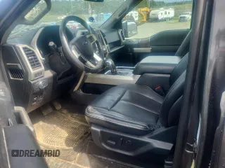 2020 Ford F-150 XL with VIN 1FTEW1E58LKF49324, listed as a Copart auction lot 58653615 with 118,520 mi miles and Salvage title. Bid and sale history available at DreamBid. Image 7.