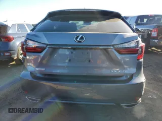 2022 Lexus RX 350 F Sport with VIN 2T2SZMDA3NC360820, listed as a Copart auction lot 87320574 with 48,899 mi miles and Salvage title. Bid and sale history available at DreamBid. Image 6.
