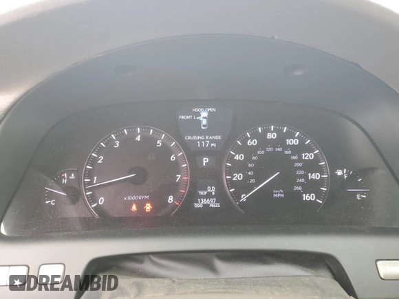 2008 Lexus LS 460 z VIN JTHBL46F285056490, wystawiony jako Copart lot #60753435 z przebiegiem 136 697 mil mil oraz Czysty tytuł • Clean title. Historia ofert i sprzedaży dostępna na DreamBid. Obrazek 9.