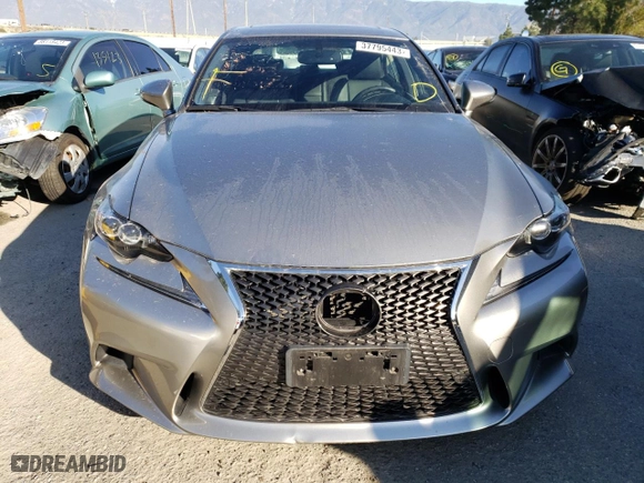 2016 Lexus IS 200t with VIN JTHBA1D22G5037649, listed as a Copart auction lot 37795443 with NaN miles. Bid and sale history available at carsss.com. Image 5.