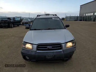 2003 Subaru Forester X with VIN JF1SG63643H733140, listed as a Copart auction lot 43402255 with 256,942 mi miles and Salvage Title. Bid and sale history available at carsss.com. Image 5.
