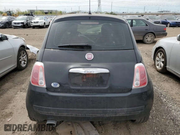 2013 FIAT 500 Pop z VIN 3C3CFFAR7DT711185, wystawiony jako Copart lot #54407005 z przebiegiem Nie podano mil oraz Szkoda całkowita • Salvage title. Historia ofert i sprzedaży dostępna na DreamBid. Obrazek 6.