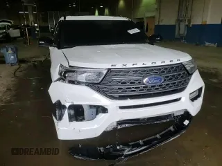 2023 Ford Explorer XLT with VIN 1FMSK8DH0PGB94480, listed as a Copart auction lot 51916755 with 53,112 mi miles and Salvage title. Bid and sale history available at DreamBid. Image 14.