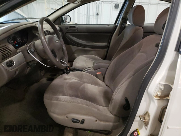 2006 Chrysler Sebring with VIN 1C3AL56T06N176492, listed as a Copart auction lot 73541164 with 146,623 mi miles and Salvage Title. Bid and sale history available at DreamBid. Image 7.