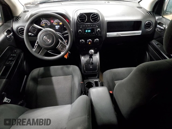 2017 Jeep Compass Sport SE with VIN 1C4NJDBB6HD106773, listed as a Copart auction lot 61995745 with 84,191 mi miles and Salvage title. Bid and sale history available at DreamBid. Image 8.