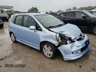 2008 Honda Fit Sport z VIN JHMGD38648S051884, wystawiony jako Copart lot #57613495 z przebiegiem Nie podano mil oraz Szkoda całkowita • Salvage title. Historia ofert i sprzedaży dostępna na DreamBid. Obrazek 4.