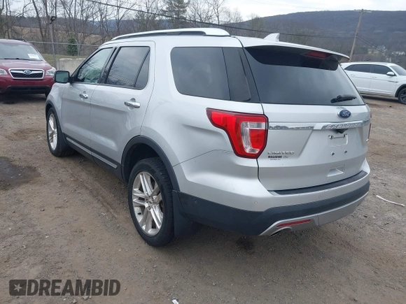 2016 Ford Explorer Limited with VIN 1FM5K8F82GGB14820, listed as a IAAI auction lot 41898830 with 72,282 mi miles. Bid and sale history available at carsss.com. Image 3.