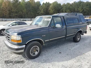 1993 Ford F-150 with VIN 1FTEF15N8PNA65612, listed as a Copart auction lot 78500444 with 220,568 mi miles and Clean Title. Bid and sale history available at carsss.com. Image 1.