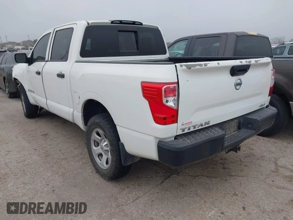 2017 Nissan Titan S with VIN 1N6AA1EJ2HN558047, listed as a IAAI auction lot 41730791 with 188,830 mi miles. Bid and sale history available at carsss.com. Image 3.