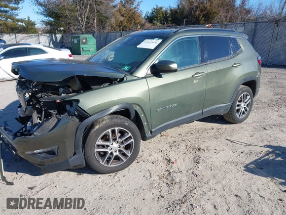 2018 Jeep Compass Altitude с VIN 3C4NJDBB2JT284521, выставлен на аукционе IAAI как лот 41612076 с пробегом 123 170 миль миль и . История ставок и продаж доступна на DreamBid. Изображение 16.