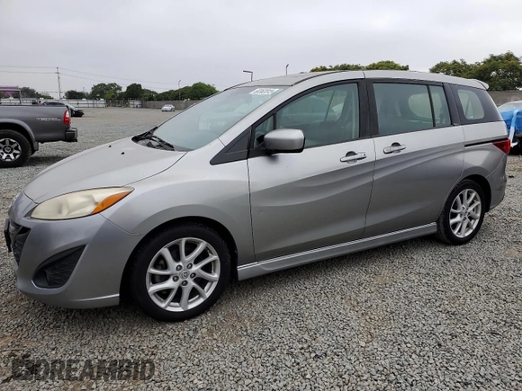 2012 Mazda 5 Grand Touring с VIN JM1CW2DL2C0101833, выставлен на аукционе Copart как лот 60362815 с пробегом 164 556 миль миль и Чистый • Clean title. История ставок и продаж доступна на DreamBid. Изображение 1.