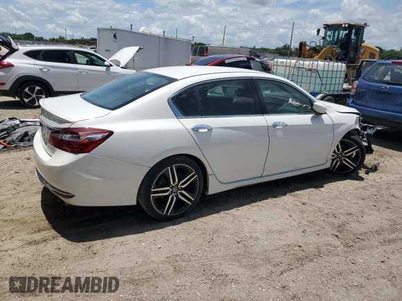 2016 Honda Accord Sport с VIN 1HGCR2F55GA222721, выставлен на аукционе Copart как лот 62662375 с пробегом 104 608 миль миль и Списание • Salvage title. История ставок и продаж доступна на DreamBid. Изображение 3.