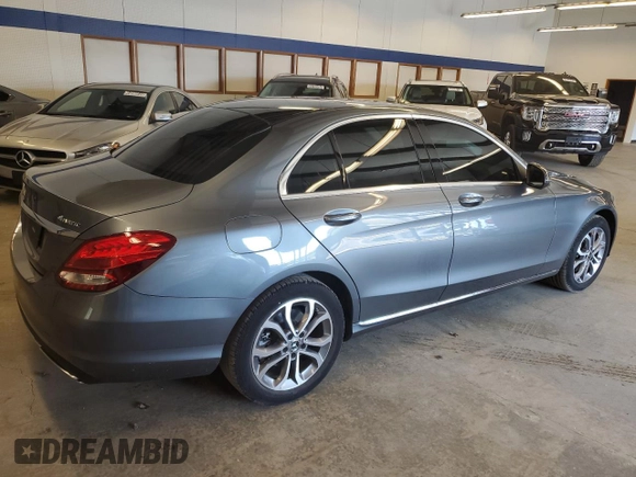 2017 Mercedes-Benz C 300 with VIN 55SWF4KB4HU231798, listed as a Copart auction lot 53891885 with 31,693 mi miles and Clean Title. Bid and sale history available at carsss.com. Image 3.