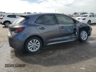 2025 Toyota Corolla Hatchback SE with VIN JTND4MBE2S3234305, listed as a Copart auction lot 62898824 with 98 mi miles and Non Repairable. Bid and sale history available at carsss.com. Image 3.