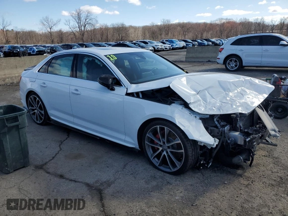 2019 Audi S4 Premium Plus z VIN WAUB4AF42KA000766, wystawiony jako Copart lot #50551065 z przebiegiem Nie podano mil oraz Szkody całkowita. Historia ofert i sprzedaży dostępna na DreamBid. Obrazek 4.