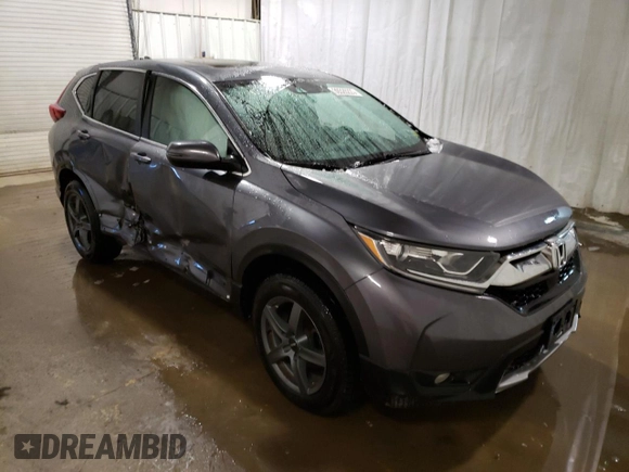2019 Honda CR-V EX with VIN 2HKRW2H57KH675805, listed as a Copart auction lot 39326223 with 39,799 mi miles. Bid and sale history available at carsss.com. Image 4.