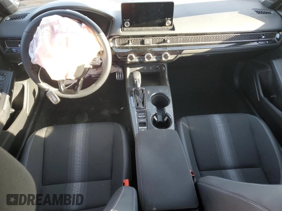 2025 Honda Civic Sport with VIN 2HGFE2F51SH529628, listed as a Copart auction lot 49619945 with Not provided miles and Salvage title. Bid and sale history available at DreamBid. Image 8.
