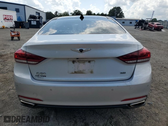 2017 Genesis G80 3.8L z VIN KMHGN4JE0HU182283, wystawiony jako Copart lot #54055095 z przebiegiem 190 024 mil mil oraz Szkoda całkowita • Salvage title. Historia ofert i sprzedaży dostępna na DreamBid. Obrazek 6.
