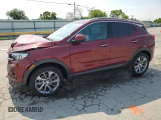 2023 Buick Encore GX Essence with VIN KL4MMGSL1PB152707, listed as a Copart auction lot 60341105 with 88,857 mi miles and Salvage title. Bid and sale history available at DreamBid. Image 1.