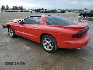 1998 Pontiac Firebird Formula with VIN 2G2FV22GXW2225815, listed as a Copart auction lot 81240614 with 57,626 mi miles and Salvage title. Bid and sale history available at DreamBid. Image 2.