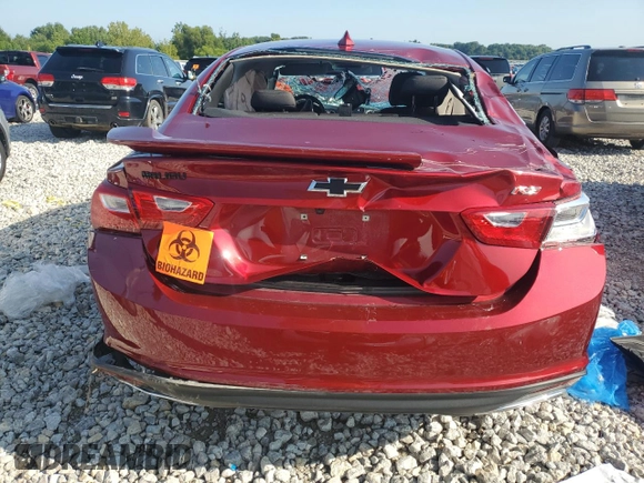 2023 Chevrolet Malibu RS with VIN 1G1ZG5ST6PF142652, listed as a Copart auction lot 66702734 with Not Provided miles and Salvage Title. Bid and sale history available at DreamBid. Image 6.
