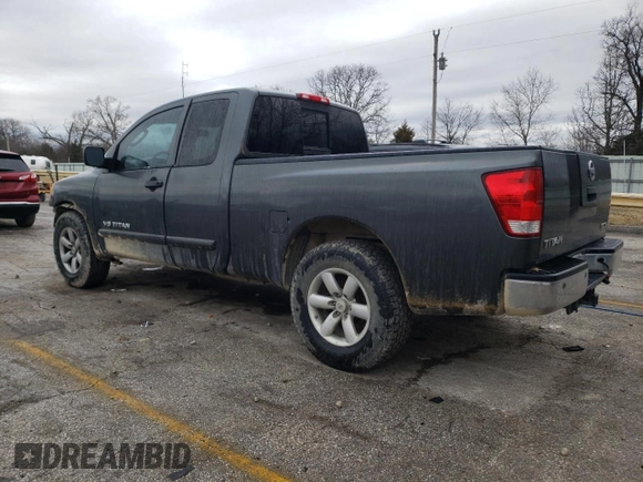 2010 Nissan Titan SE with VIN 1N6AA0CA9AN319565, listed as a Copart auction lot 44175775 with 214,303 mi miles and Salvage Title. Bid and sale history available at carsss.com. Image 2.