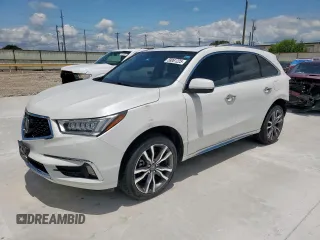 2020 Acura MDX Advance z VIN 5J8YD4H91LL011529, wystawiony jako Copart lot #58061225 z przebiegiem 71 750 mil mil oraz Szkoda całkowita • Salvage title. Historia ofert i sprzedaży dostępna na DreamBid. Obrazek 1.