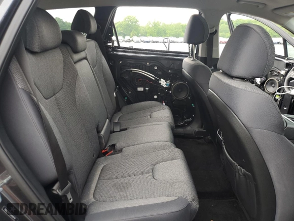 2022 Hyundai Santa Fe SEL with VIN 5NMS24AJ3NH409747, listed as a Copart auction lot 54400295 with 17,621 mi miles and Salvage Title. Bid and sale history available at DreamBid. Image 11.
