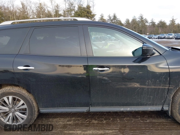 2017 Nissan Pathfinder SV with VIN 5N1DR2MM9HC633277, listed as a IAAI auction lot 41697958 with 51,891 mi miles. Bid and sale history available at carsss.com. Image 13.