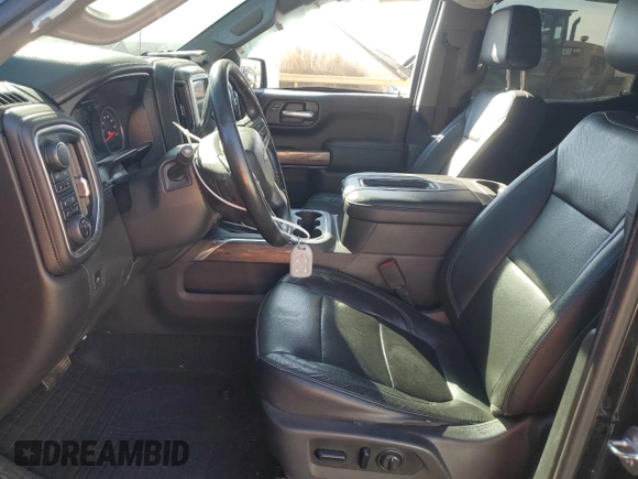 2019 Chevrolet Silverado 1500 LTZ with VIN 3GCUYGEL2KG182725, listed as a Copart auction lot 50393705 with 135,057 mi miles and Salvage Title. Bid and sale history available at DreamBid. Image 7.