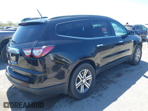 2017 Chevrolet Traverse LT with VIN 1GNKVGKD2HJ168304, listed as a IAAI auction lot 42026384 with 155,526 mi miles and . Bid and sale history available at DreamBid. Image 4.