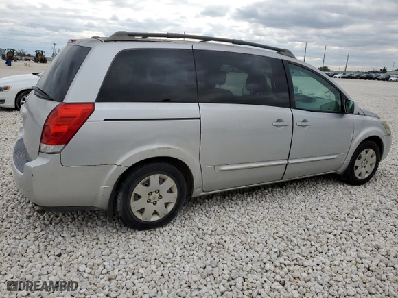 2006 Nissan Quest S Special Edition with VIN 5N1BV28U16N105134, listed as a Copart auction lot 42215545 with NaN miles and Clean Title. Bid and sale history available at carsss.com. Image 3.