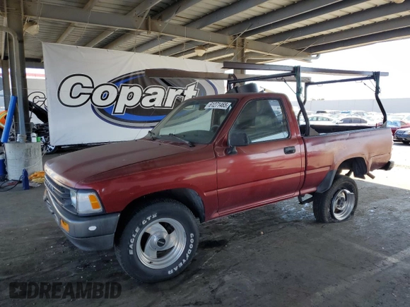 1991 Toyota Pickup with VIN JT4RN81A8M0064727, listed as a Copart auction lot 61271465 with 226,758 mi miles and Salvage title. Bid and sale history available at DreamBid. Image 1.