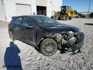 2017 Ford Focus ST with VIN 1FADP3L96HL334011, listed as a Copart auction lot 88313875 with 114,344 mi miles and Salvage Title. Bid and sale history available at carsss.com. Image 4.