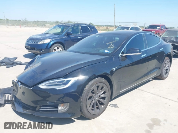 2020 Tesla Model S Long Range with VIN 5YJSA1E27LF397346, listed as a IAAI auction lot 40579015 with 43,779 mi miles and . Bid and sale history available at DreamBid. Image 19.