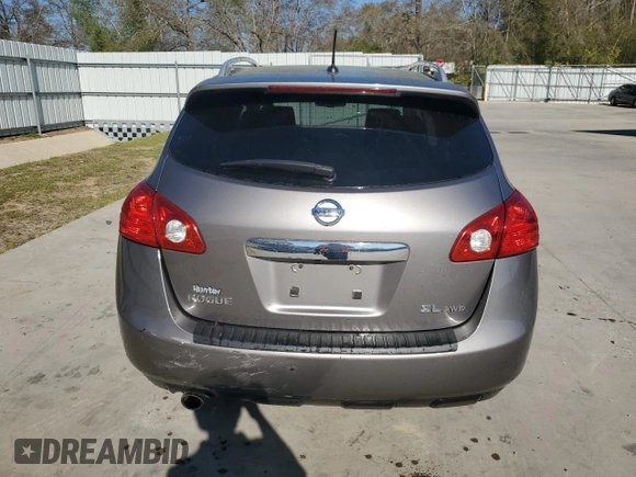 2013 Nissan Rogue SL with VIN JN8AS5MV9DW654522, listed as a Copart auction lot 50503285 with 58,228 mi miles and Salvage Title. Bid and sale history available at DreamBid. Image 6.