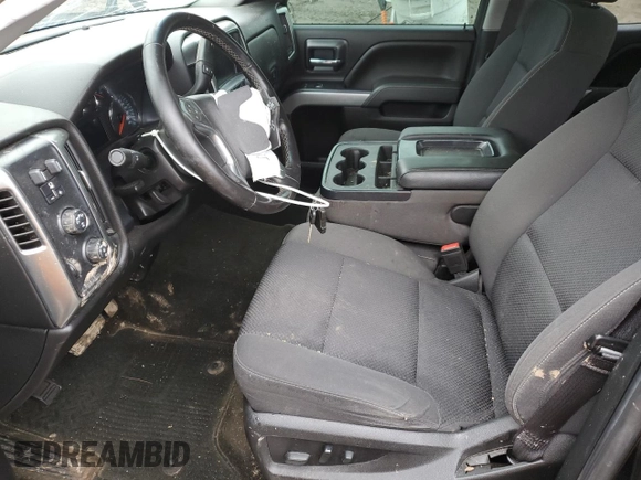 2017 Chevrolet Silverado 1500 LT with VIN 1GCVKREC0HZ402180, listed as a Copart auction lot 47823975 with 155,733 mi miles and Salvage Title. Bid and sale history available at DreamBid. Image 7.
