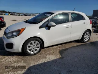 2012 Kia Rio EX with VIN KNADN5A33C6038278, listed as a Copart auction lot 44674855 with 96,112 mi miles and Clean Title. Bid and sale history available at carsss.com. Image 1.
