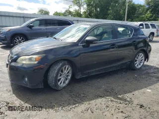 2011 Lexus CT 200h with VIN JTHKD5BH9B2044839, listed as a Copart auction lot 56997975 with 176,465 mi miles and Salvage title. Bid and sale history available at DreamBid. Image 1.