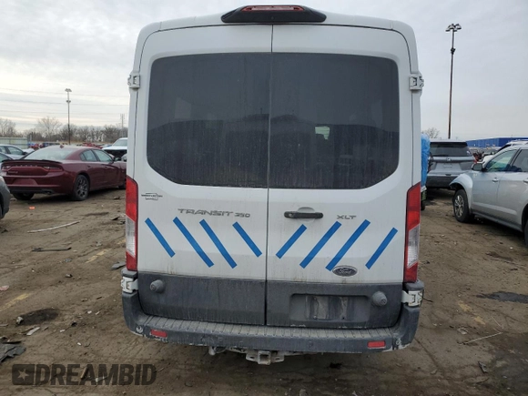 2018 Ford Transit Passenger XL with VIN 1FBAX2CM9JKA86087, listed as a Copart auction lot 43119905 with 56,664 mi miles and Clean title. Bid and sale history available at DreamBid. Image 6.