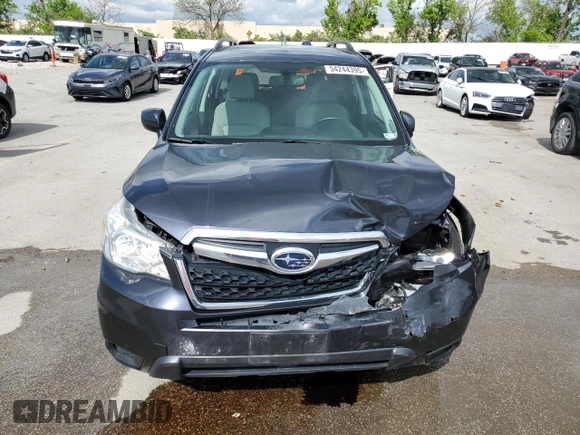 2014 Subaru Forester Premium with VIN JF2SJAEC5EH462529, listed as a Copart auction lot 54244395 with 92,293 mi miles and Salvage title. Bid and sale history available at DreamBid. Image 5.