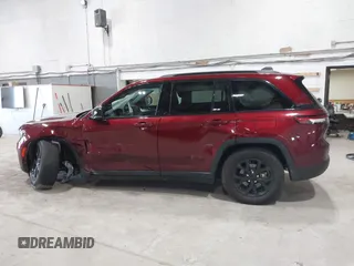 2025 Jeep Grand Cherokee Altitude X with VIN 1C4RJHAG9SC283983, listed as a IAAI auction lot 42495106 with 8,757 mi miles and . Bid and sale history available at DreamBid. Image 14.