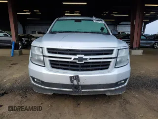 2019 Chevrolet Tahoe Premier with VIN 1GNSKCKJ9KR205249, listed as a Copart auction lot 41647065 with 46,854 mi miles and Salvage title. Bid and sale history available at DreamBid. Image 5.