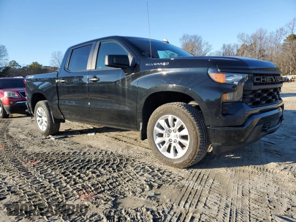 2023 Chevrolet Silverado 1500 Custom with VIN 3GCPDBEK8PG115962, listed as a Copart auction lot 46325665 with 20,414 mi miles and Non Repairable. Bid and sale history available at DreamBid. Image 4.