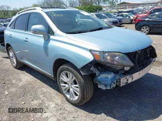 2010 Lexus RX 450h with VIN JTJBC1BA2A2023004, listed as a IAAI auction lot 41971068 with 149,338 mi miles and . Bid and sale history available at carsss.com. Image 1.