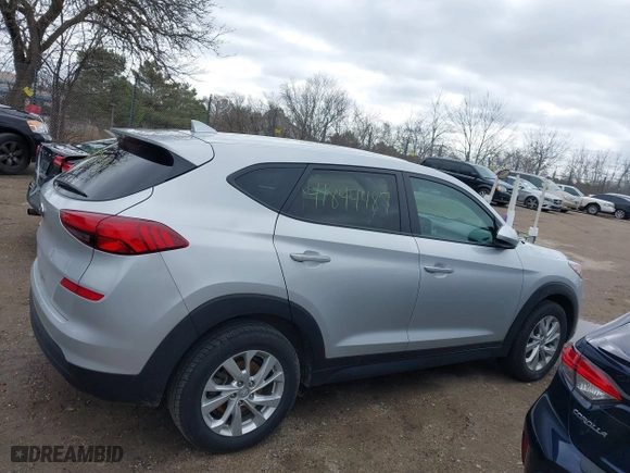 2019 Hyundai Tucson SE with VIN KM8J23A46KU902032, listed as a IAAI auction lot 41844487 with 77,762 mi miles. Bid and sale history available at carsss.com. Image 12.