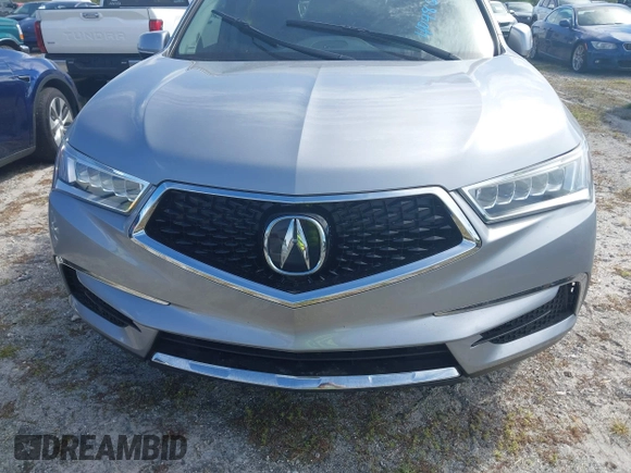 2020 Acura MDX w/Technology Pkg with VIN 5J8YD3H51LL010470, listed as a IAAI auction lot 40486114 with 1 mi miles. Bid and sale history available at carsss.com. Image 12.