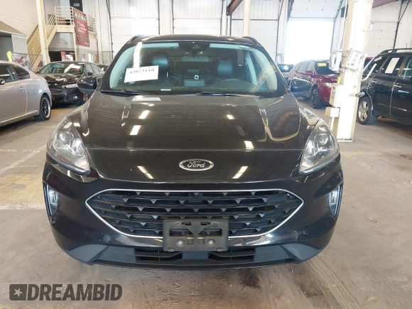 2021 Ford Escape SEL with VIN 1FMCU9H91MUA05128, listed as a IAAI auction lot 42073118 with 57,373 mi miles and . Bid and sale history available at DreamBid. Image 12.